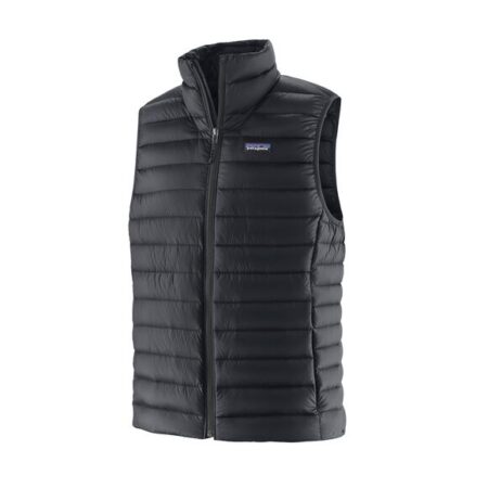 Men's Patagonia Sweater Vest - Black New Navy  - Clothing, Jackets, All Products