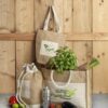 Cotton pocket jute tote bag - All Products, Bags & Travel, Tote Bags