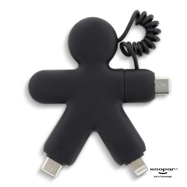 RECYCLED GRS CHARGING CABLE - White RECYCLED GRS CHARGING CABLE - White