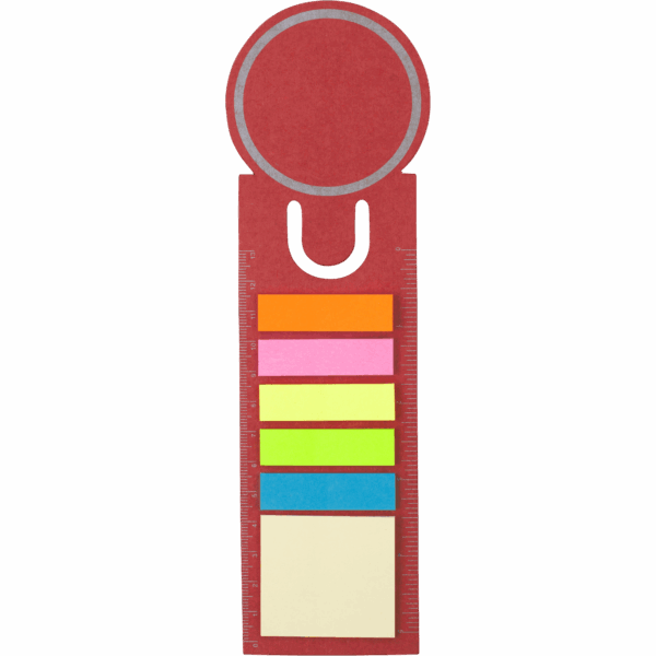 Bookmark with sticky notes - Red Blue Brown - Accessories, Express Range, Office Bookmark with sticky notes - Red Blue Brown - Accessories, Express Range, Office