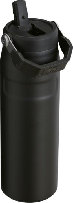 Stanley IceFlow™ 2.0 700 ml water bottle with flip straw - Solid Black Stanley IceFlow™ 2.0 700 ml water bottle with flip straw - Solid Black