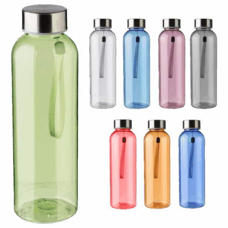 RPET water bottle 500ml - Orange