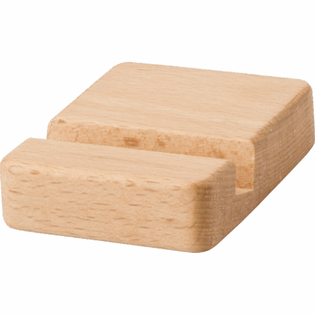 Beech wood phone holder - Events