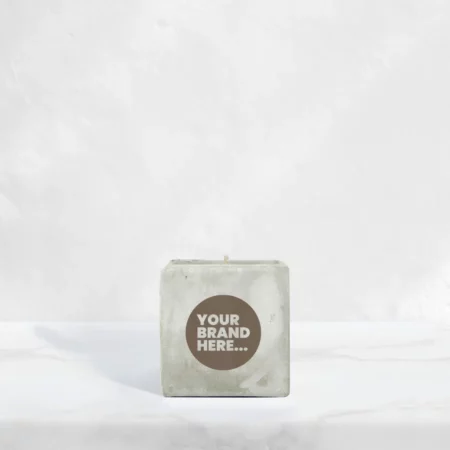Small Marble Concrete Vegan Candle - All Products, Lifestyle, Wellness & Wellbeing