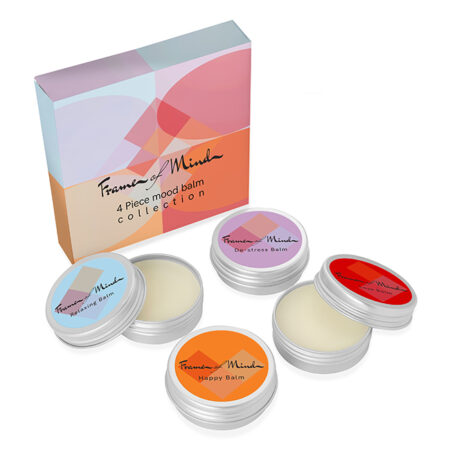 4 Piece Mood Balm Collection in a Printed Box - All Products, Lifestyle, Wellness & Wellbeing