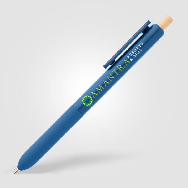 Echo Recycled Plastic Sensory Clip Pen - Red Black White Navy Blue Teal Gray  - Office, Pens, Sustainable products